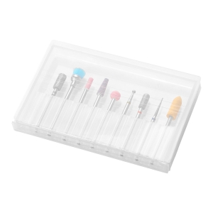 SET OF NAIL DRILL BITS MIX 9 PCS. (141079)