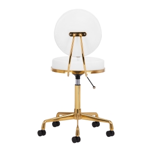 COSMETIC STOOL H5 WHITE GOLD (140260)