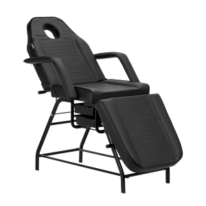 Cosmetic chair 557A with cuvettes black (146997)