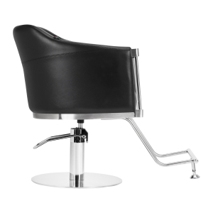 Gabbiano hairdressing chair Burgos black (146706)
