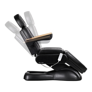 Electric cosmetic chair SILLON Lux 273B 3 actuators black (147259)