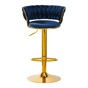 4Rico Bar Hocker QS-B313a navy velvet (147827)