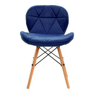 4Rico Cosmetic chair QS-186 navy velvet (147837)