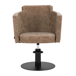 Hairdressing chair Gabbiano Roma old Brown (148055)