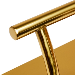 Hairdressing footstool L005S gold (148064)