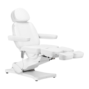 Electric cosmetic chair SILLON CLASSIC 2 motors pedi white (148288)