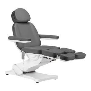 Electric cosmetic chair SILLON CLASSIC 2 motors pedi gray (148289)