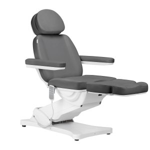Electric cosmetic chair SILLON CLASSIC 4 motors with cradle gray (148291)