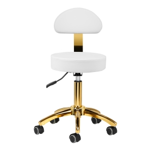 Cosmetic stool AM-304G white (148126)