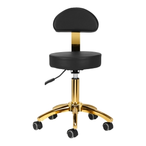 Cosmetic stool AM-304G Black (148165)