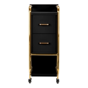 Gabbiano hairdressing assistant Solo gold – black (141233)
