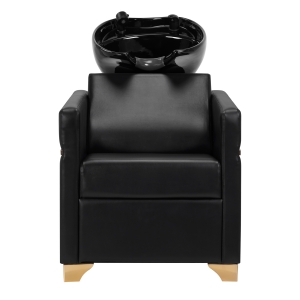 Hairdressing wash unit Toledo black (148045)
