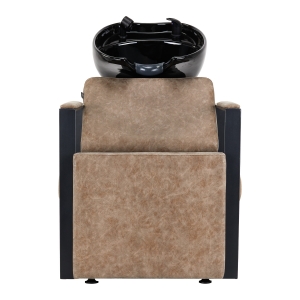 Hairdressing Wash Unit Modena Black Antique (148057)