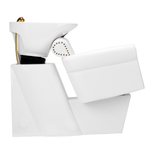 Gabbiano hairdressing wash unit Berlin gold white (112855)