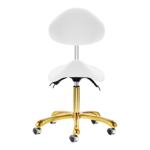 Giovanni cosmetic stool 1004 gold white (147847)