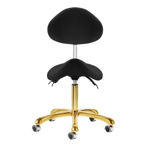 Giovanni cosmetic stool 1004 gold black (147848)