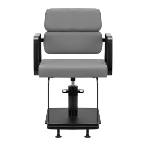 Gabbiano Porto-BM hairdressing chair black gray (148043)