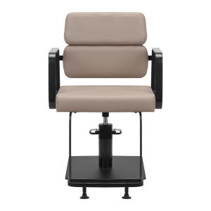 Gabbiano Porto-BM hairdressing chair black beige (148048)