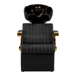 Gabbiano barber wash unit Marcus gold black (148418)
