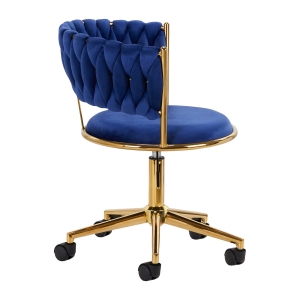 4Rico swivel chair QS-GW01G navy blue (148121)
