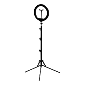 GLOW 10" bsc RGB ring lamp with 10W tripod (148019)