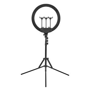 GLOW 18" bsc RGB ring lamp with 45W tripod (148023)