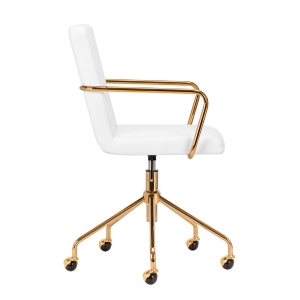 Cosmetic chair QS-OF211G gold white (148167)