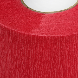 Hairdressing paper collar 5 pcs. red (148481)