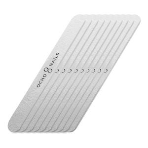 Ocho Nails straight file 100/180 10 pcs. (150158)