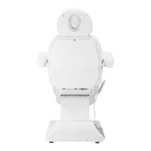 Electric cosmetic chair SILLON Luxury 3 motors white foot control (150223)