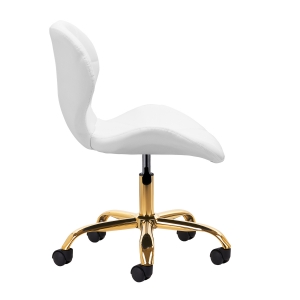 Cosmetic stool QS-06G white (150113)