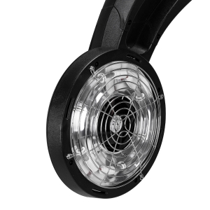 Gabbiano wall-mounted infrazone GD-505W black (149516)