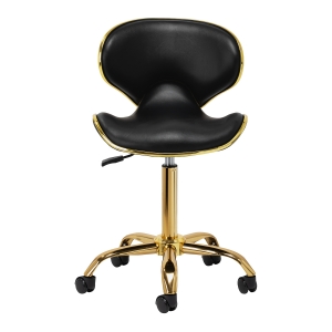 Gabbiano cosmetic stool Q-4599G black (150179)