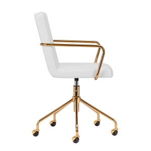 Cosmetic chair QS-OF211G gold light grey (154450)