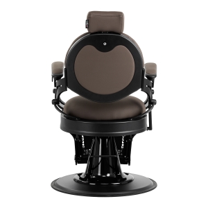 Barber chair Gabbiano Niccolo brown buttonless (153415)
