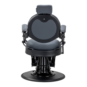Barber chair Gabbiano Niccolo graphite buttonless (153416)