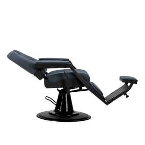 Gabbiano barber chair Bruno with black frame Graphite (153406)