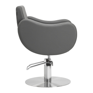 Gabbiano hairdressing chair Sewilla Gray INOX base (154167)