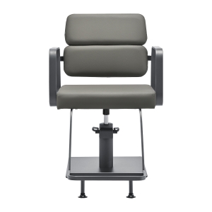 Gabbiano hairdressing chair Porto gray gray (154138)