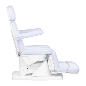 Kate electric podiatry chair, 4 actuators, cool white