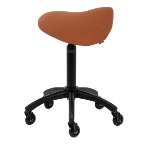 Gabbiano hairdressing stool D032 brown (154216)