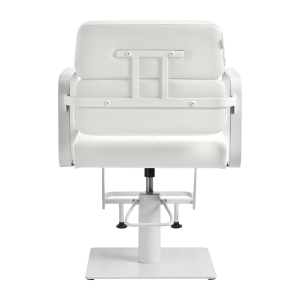 Gabbiano hairdressing chair Porto white white (154143)