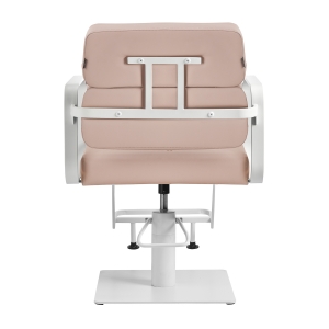 Gabbiano hairdressing chair Porto white beige (154144)