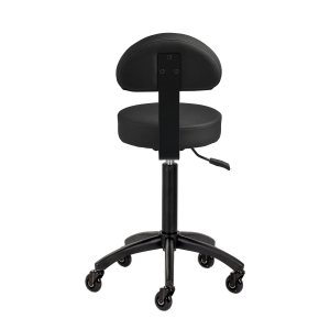Gabbiano hairdressing stool D026 black (154212)