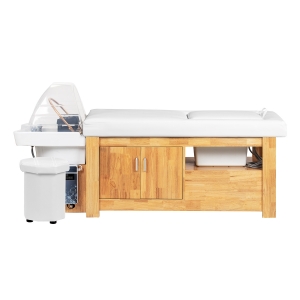 Gabbiano Head Spa Bali hair washing bed white (154393)