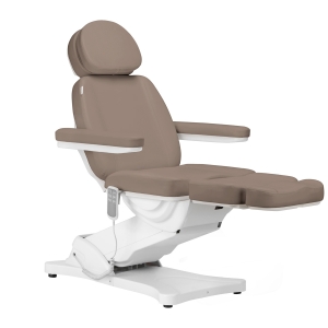 Electric cosmetic chair SILLON CLASSIC 3 motors modern brown (154456)