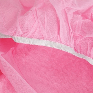 Disposable chair cover with elastic band, 10 pcs. pink (154346)