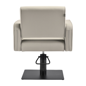 Gabbiano Bilbao hairdressing chair gray-beige (154201)