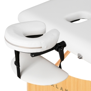 BALANCE wooden folding massage table 2 segment 190x70 white (155279)