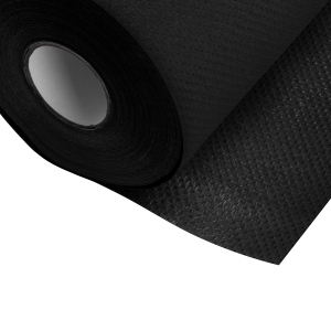 Disposable laminated paper sheet, 50 x 40 m, black (155572)